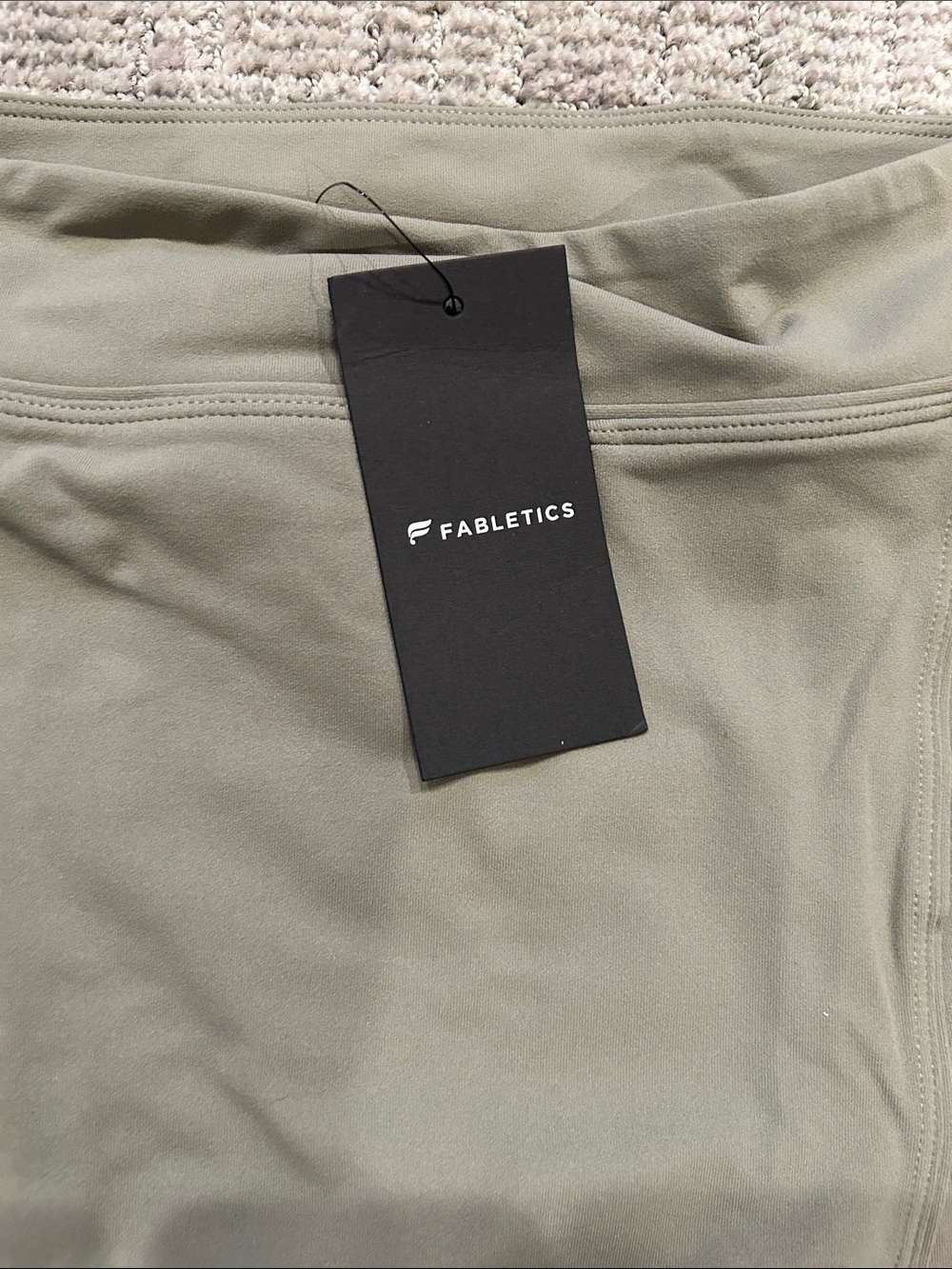 Fabletics On-The-Go Ultra Mini Skirt Seagrass XL - Picture 4 of 6